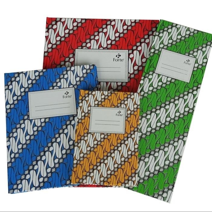 

Terlaris- Buku Tulis Hard Caver Forte Folio 100 Lbr (1Pack/5Pcs) - Kertas Berkualitas - Paper,