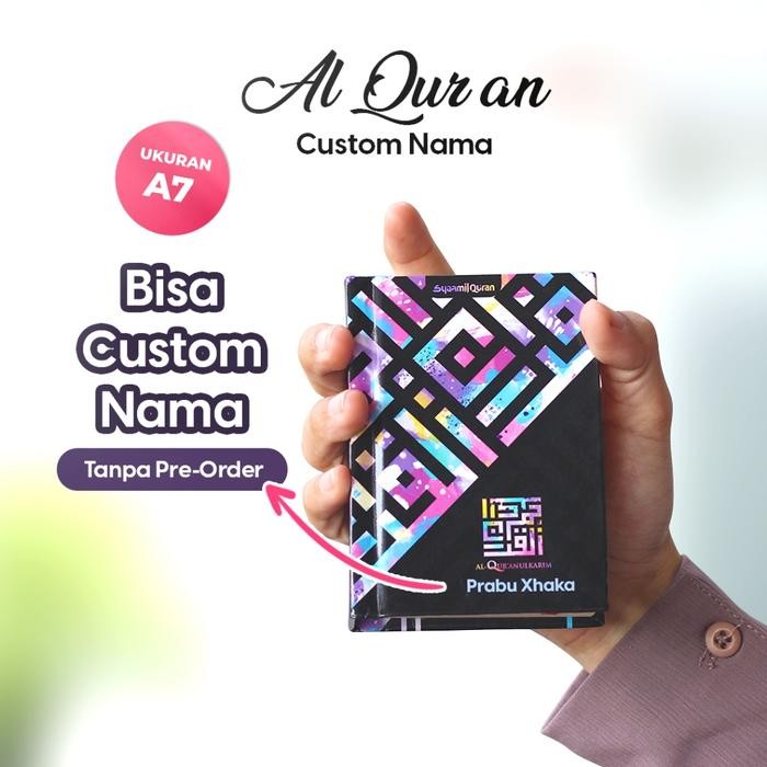 

Promo Syaamil Quran Saku Kecil A7 Timbul (Gratis Custom Nama) Al Quran Tilawah Tbk