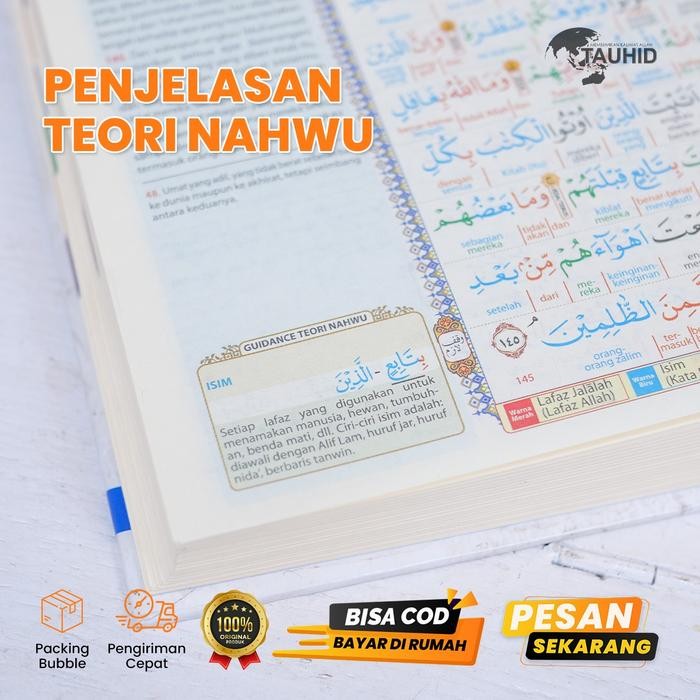 

Promo Al Quran Nahwu Al Arobiyyah A5 Al Quran Terjemahan Dan Tajwid Alquran Bumi Tauhid Berkualitas