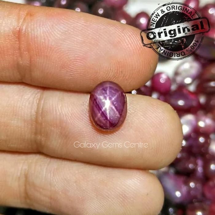 Laris Batu Natural Ruby Star Corondum