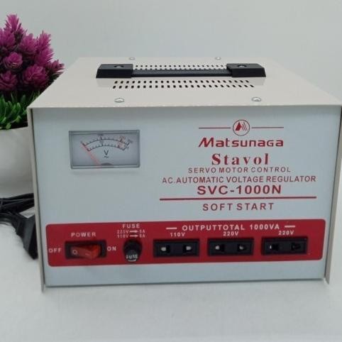 Stabilizer Matsunaga 1000Va Svc-1000N Svc1000N Pasti Diskon