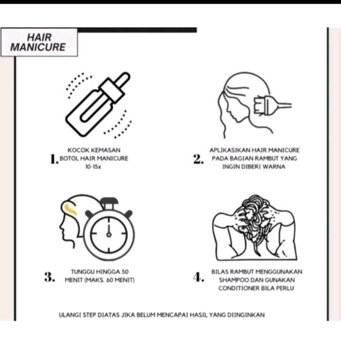 Weideron Hair Color Water Intense Color Cat Rambut Langsung Oles tanpa campuran Weideron Water