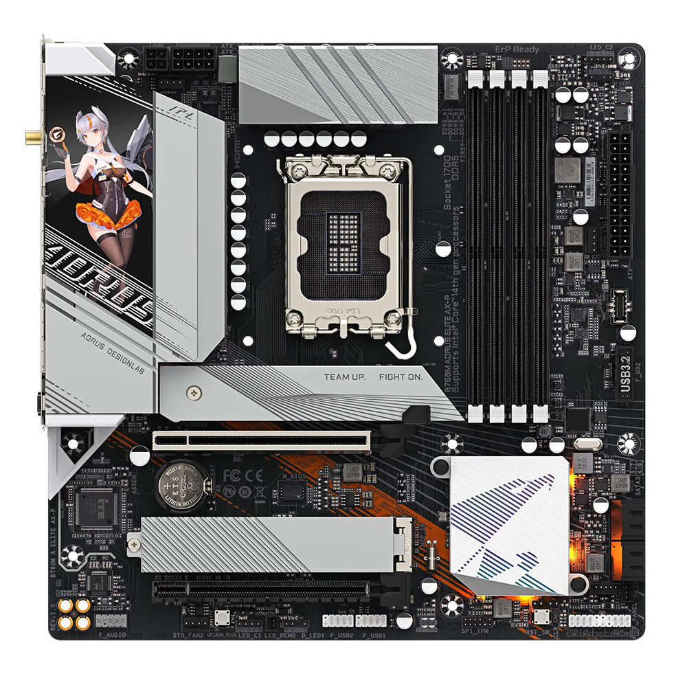 B760M AORUS ELITE AX-P DDR5 Desktop Motherboard Motherboard