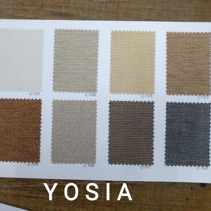 KAIN ATEJA MINIMALIS INTERIOR - YOSIA (Sofa, Kursi, bantalan, tas)