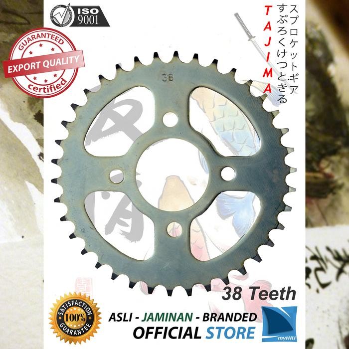 Tajima Gear Belakang Pulsar 200 520-38T