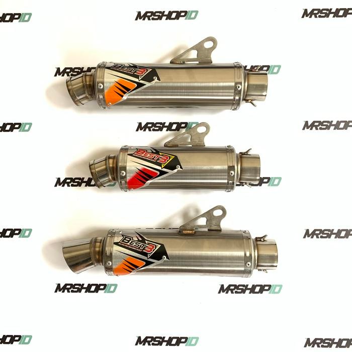 Knalpot Best3 Silincer Only Vespa Nmax Aerox Beat Vario Scoopy DLL