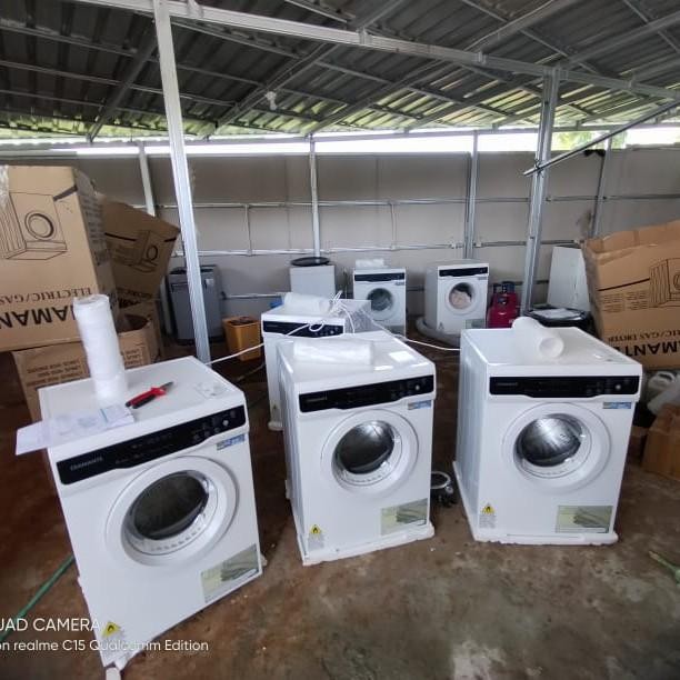 [Expret] Mesin Pengering Laundry konversi gas 10,5 kg diamante