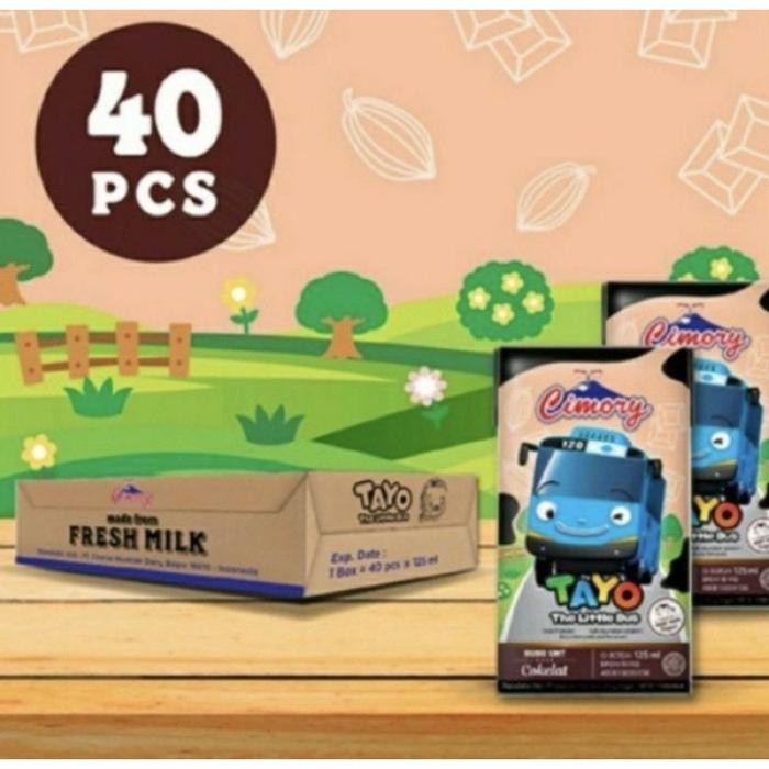 

(Expert) Susu UHT Cimory Edisi Tayo 125ml Coklat / Strawberry / Cashew / Choco Malt