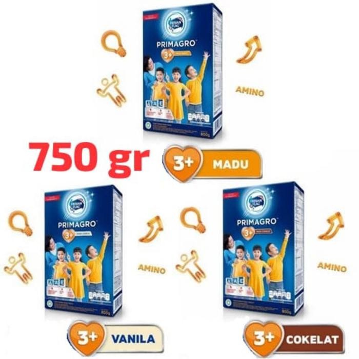

(Expert) FRISIAN FLAG PRIMAGRO 3+ 750.gr COKLAT, MADU DAN VANILA