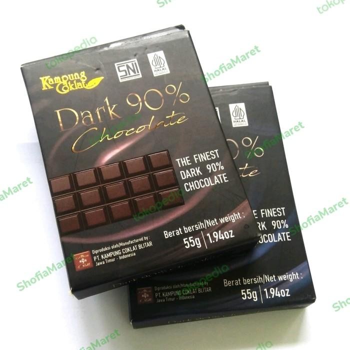 

(Expert) Coklat Diet-Dark Chocolate 90% Blok 55.gr Kampung Coklat