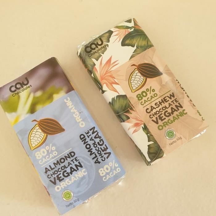 

(Expert) Organic Vegan Chocolate Dairy Free 30g Cau Chocolates