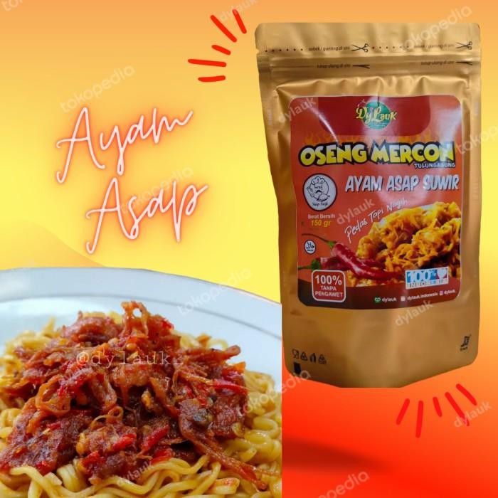 

(Expert) OSENG DYLAUK AYAM ASAP SUWIR PEDAS MANIS