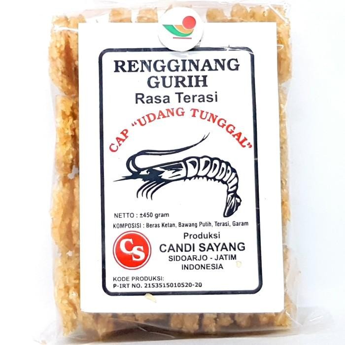 

(Expert) CAP UDANG TUNGGAL RENGGINANG RASA TERASI 450gr MENTAH MADURA TRASI