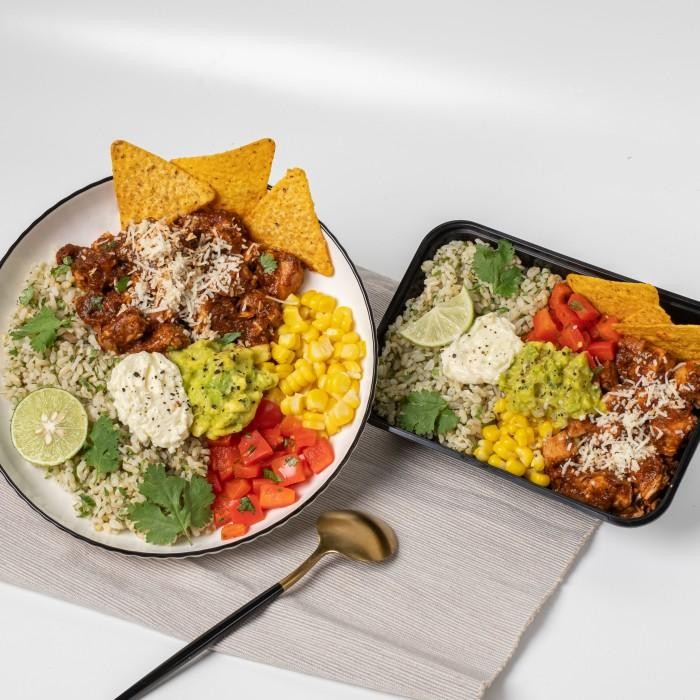 

(Expert) High Protein Naked Burritos (Chicken Breast). Healthy Diet Prep Meal