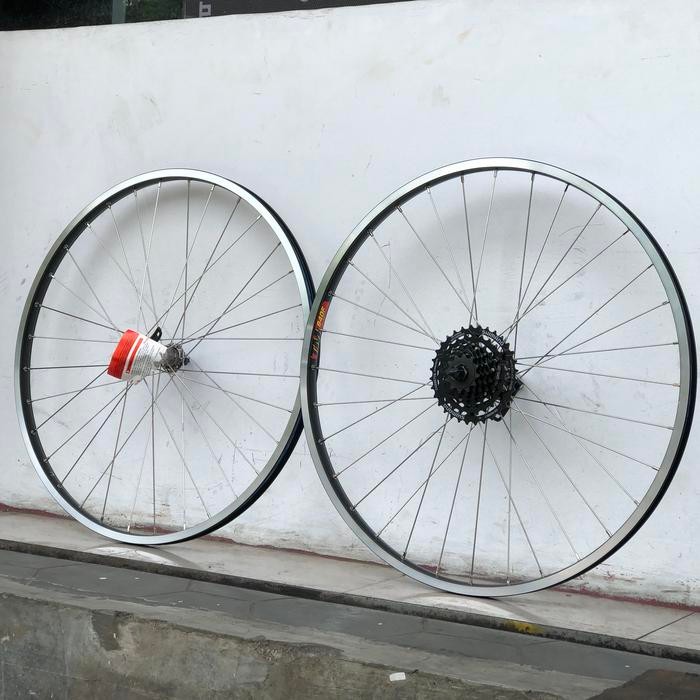 WHELSET MTB 26 ARAYA TM 840 F HUB SHIMANO STX MC 32 VINTAGE RIM BRAKE