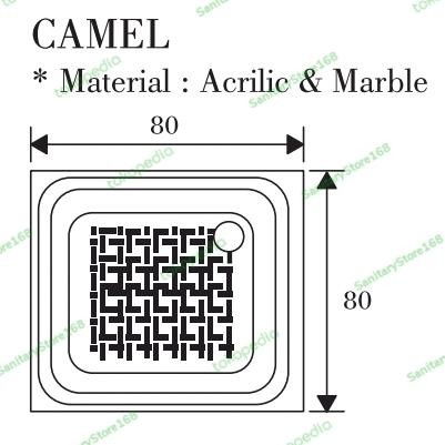 Shower tray box / shower tray / Camel