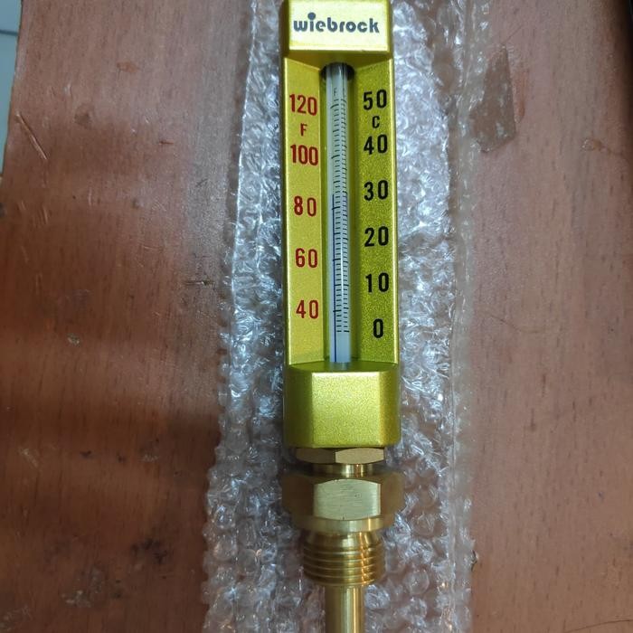 thermometer kuningan lurus wiebrock
