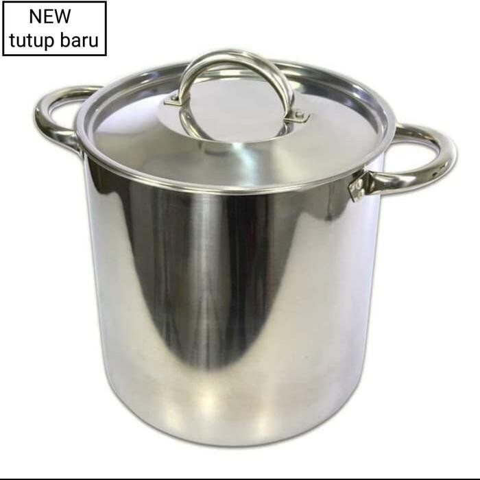 Panci Tong Air 40 Liter Stainless Bisa Utk Masak Rebus Tempat Dandang