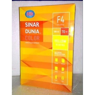 

(Expert) Kertas hvs warna F4 sinar dunia