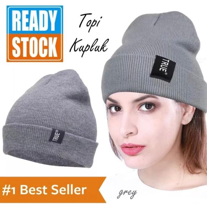 Topi Kupluk Rajut TRUE Terkini Pria Wanita Dewasa