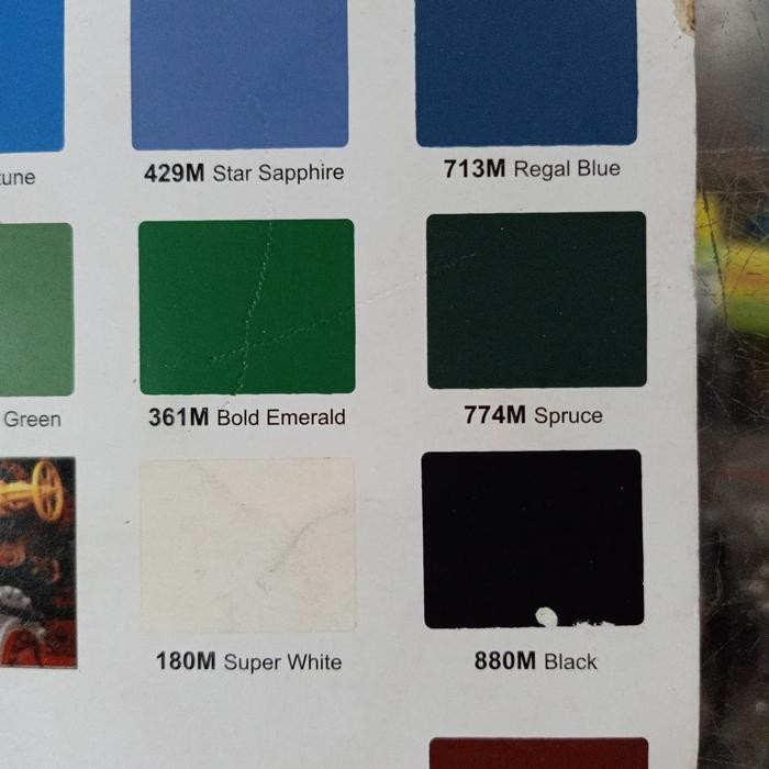 Cat Seiv Chemolux warna 180M Super White Doff (Putih Doff) 0.95 Liter