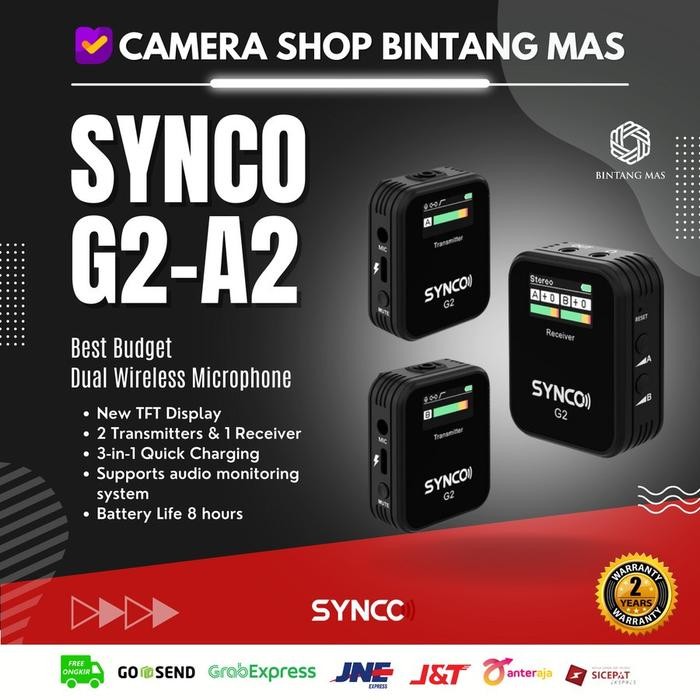Synco G2 (A2) Wireless Mic - 2 Transmitter