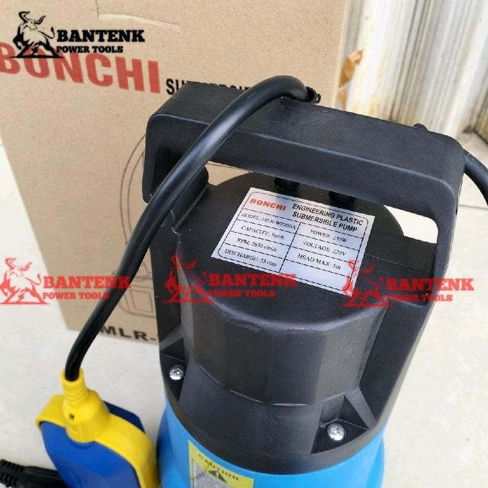 Pompa Celup Otomatis 1 Inch Bonchi Pompa Air Kotor Pompa Air Otomatis