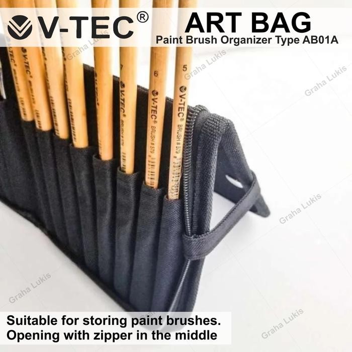 

Promo Dompet Kuas Lukis V-Tec Artbag Ab 01A Berkualitas