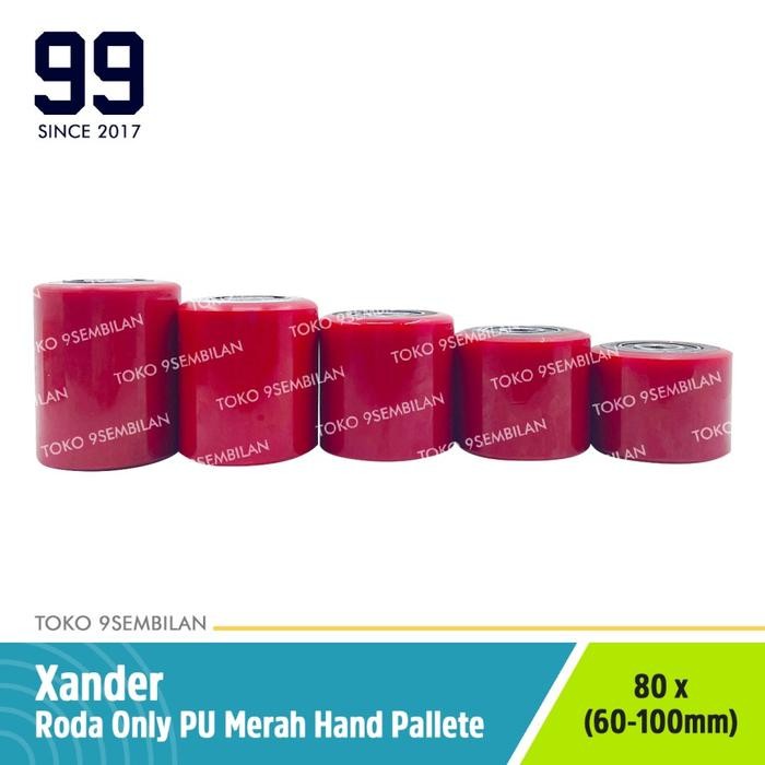 

Promo Roda Hand Pallet Lift Pu 80 X 90 Mm Double Bearing Palet Satuan Terlaris