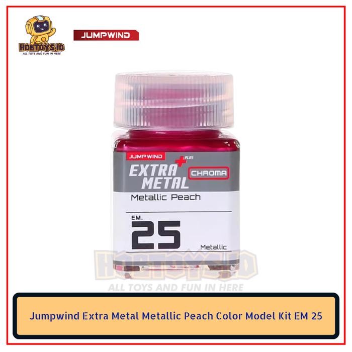

jumpwind extra metal metallic peach color model kit em 25 kode 921