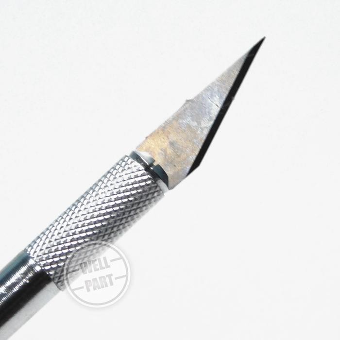 

PISAU CUTTER CRAFTING PEN ALUMINIUM ART UKIR PEMOTONG PENA WLXY KODE 1023