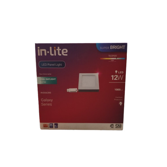 Lampu Panel Led Out Bow Kotak IN LITE GALAXY 12 Watt CDL