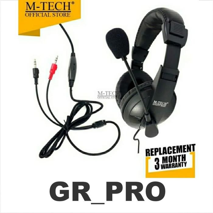 (Expert) Headset Gaming M Tech A4 Jack 3.5mm Mtech