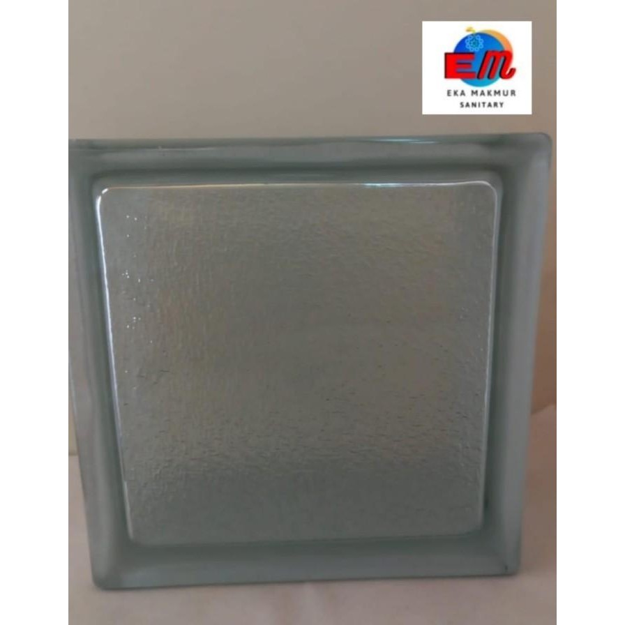 (Expert) GLASS BLOCK/GLASSBLOCK/GLASS BLOK MULIA MAGNA TANGERINE 9.5CM