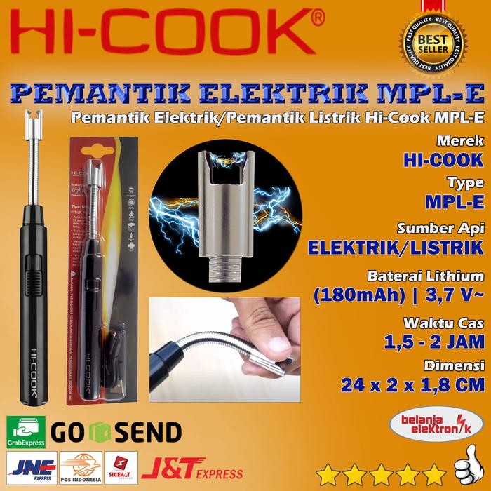 PEMANTIK ELEKTRIK/PEMANTIK LISTRIK/ELEKTRIK GAS LIGHTER HI-COOK MPL-E