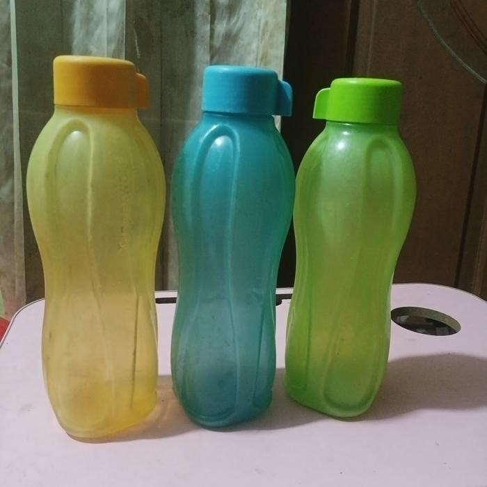 Eco botol 1 Liter tupperware second