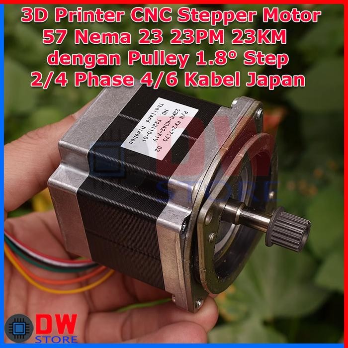 TERLARIS.. Stepper Motor 57 Nema23 Nema 23 Stepping 23PM 23KM CNC Milling Router Laser Cutting 3D