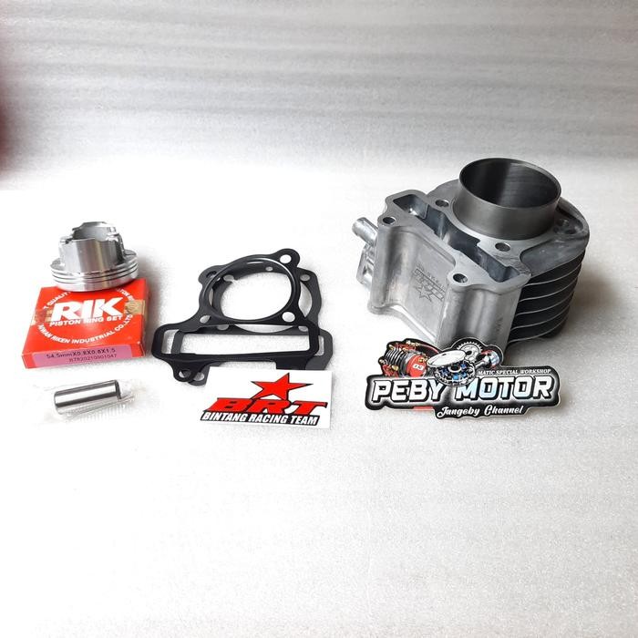 Paket Bore Up Brt 2 Beat Scoopy Vario 110 Esp Blok Piston Cast Iron