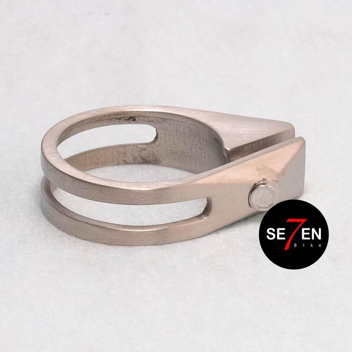 Titanium Seatpost Clamp 31,8Mm Dan 34,9Mm