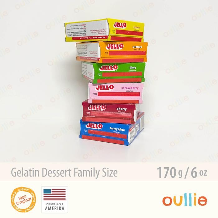 

Jell-O Gelatin Dessert Family Size