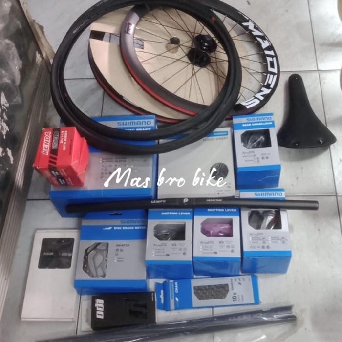 Groupset Shimano Tiagra 2 X 10 Speed Untuk Sepeda Lipat Paket Groupset Lengkap Untuk Fullbike Sepeda