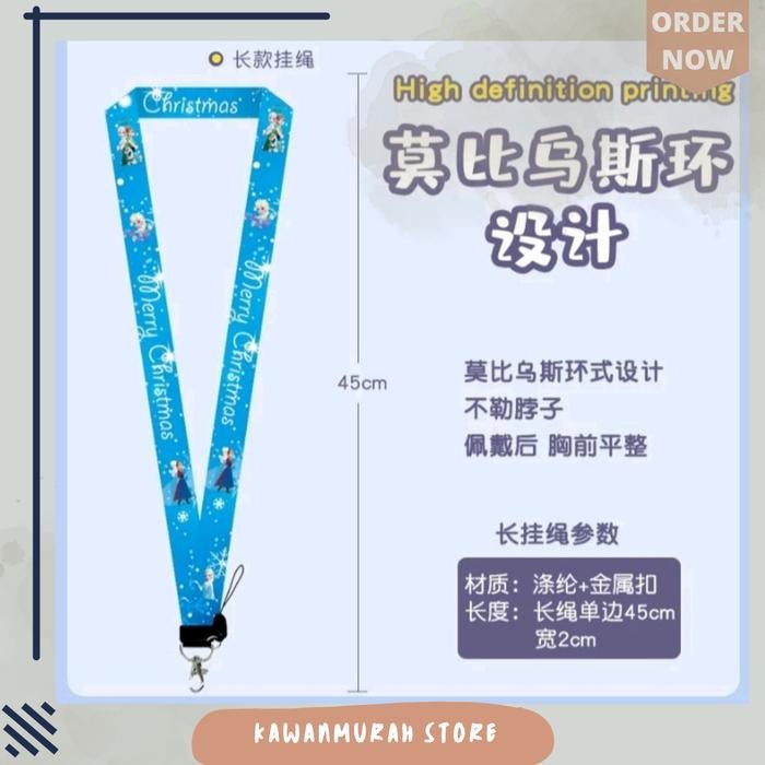 

Ready- Lanyard Id Card Anak Sekolah Kuliah Motif Cartoon Frozen