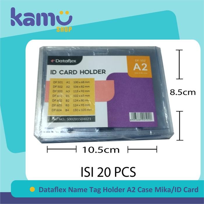 

Ready- Bundling Id Card A2 + Tali Id Nylon Soft Pvc ( Nylksfp ) [ 40 Pasang ]