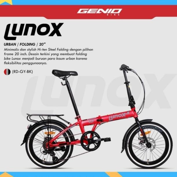 Sepeda Lipat United Genio Lunox 1.0 20 Inch