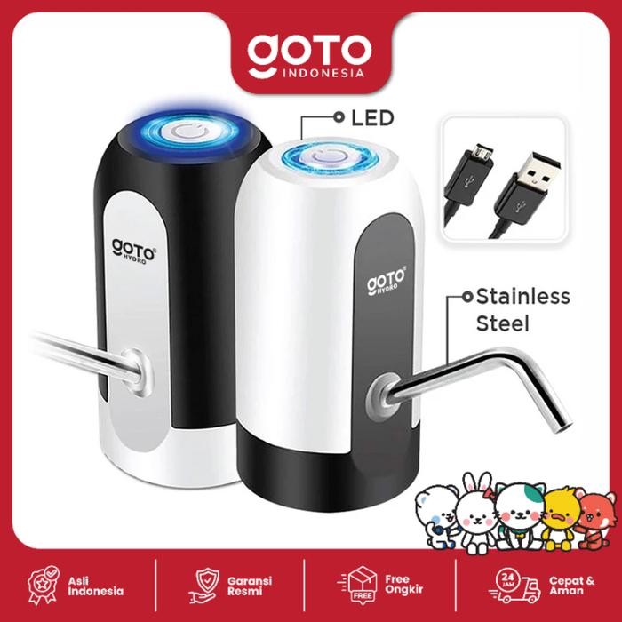Goto [Cod] Hydro Pompa Galon Elektrik Dispenser Air Minum Gallon Pasti Ori