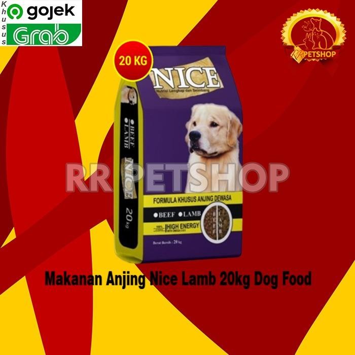 Makanan Anjing Nice Dog Lamb 20kg NiceDog 20 kg / Dog Food / Gojek