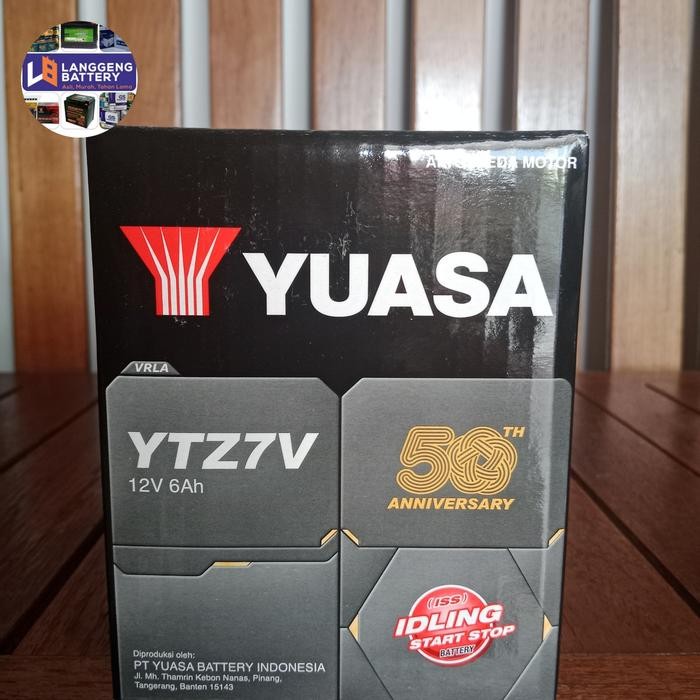Aki motor Yamaha NMAX YTZ7V YUASA Accu kering