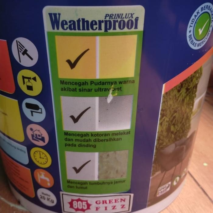 Cat Tembok Weatherproof 20Kg #Gratisongkir