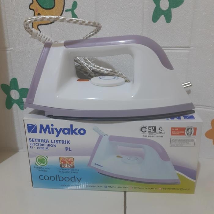 Setrika Miyako El 1008 M