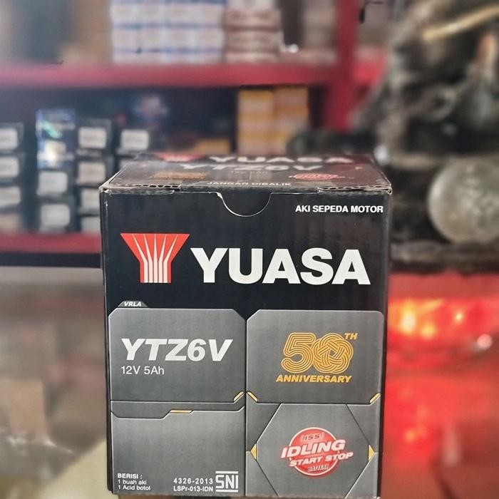 Aki Yuasa YTZ 6V